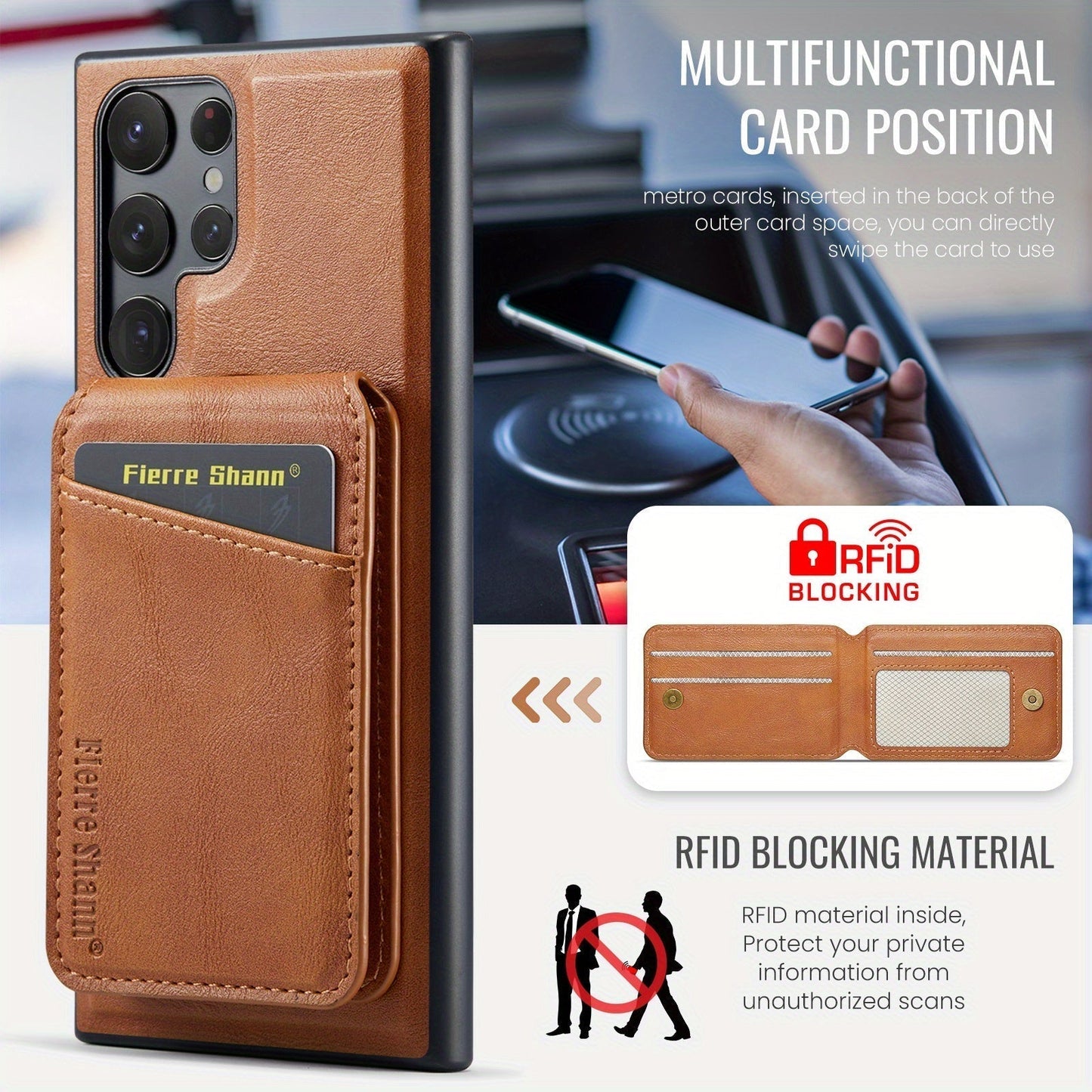 MagSnap Duo Case – 2-in-1 Magnetic Card Holder Phone Case