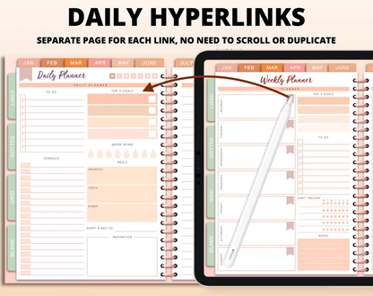 Digital Planner Undated 2026