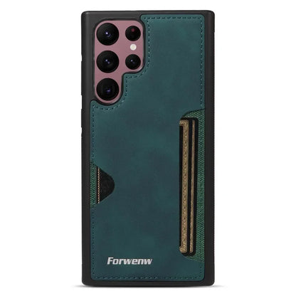 RetroVault™ Card Slot Leather Case