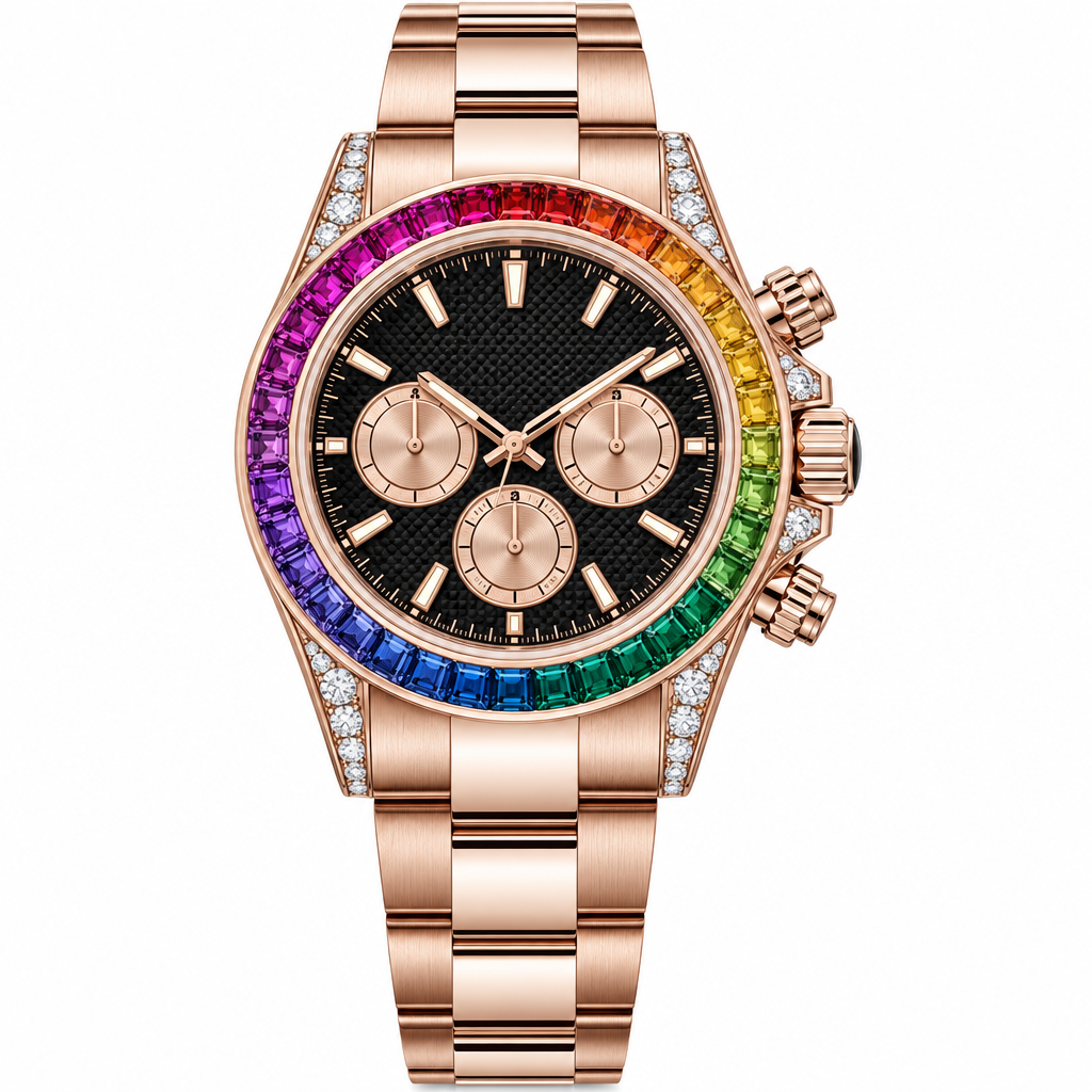 Homme  Rainbow ROSE GOLD
